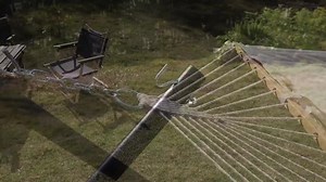 VEIKOUS 2-Person Dark Gray 12 ft. Heavy-Duty Hammock Bed with Stand and Detachable Pillow, 450 lbs. Capacity PG0203-01GY-5