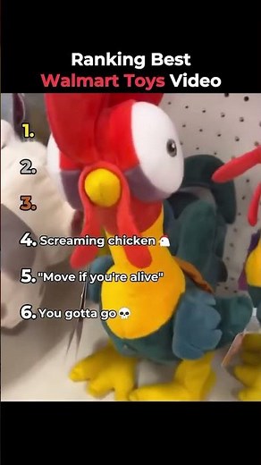 Ranking best Walmart toys, video