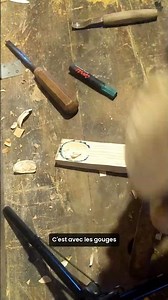 Tuto sculpture sur bois 3: les gouges