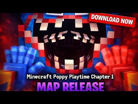 I Recreated Poppy Playtime Chapter 1 in Minecraft BE/PE 1.21.120 + (Map Release)