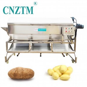 [Hot Item] Automatic Large Capacity Potato Taro Washing Peeling Machine