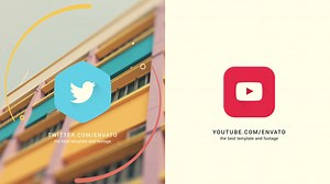 Simple Flat Logo Intro