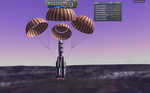 载21人往返Eve海平面【坎巴拉太空计划】