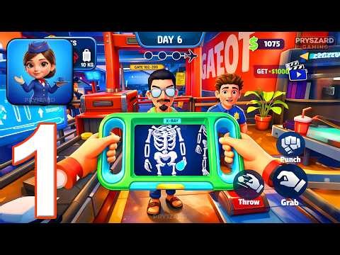 I Am Airport Security - Gameplay Walkthrough Part 1 - Tutorial (iOS, Android)