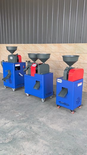 22K views · 243 reactions | 3 types brown rice milling machine with electric motor ,220v electricity use. 300kg/per hour for paddy , dehusk paddy and get the husk and bran separatelly | Mini Rice Mill Machine | Facebook