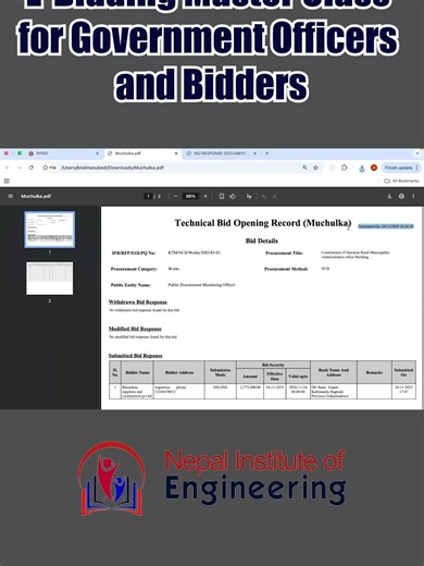 Procurement & E-bidding Masterclass Registration