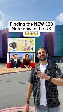 😱 £30 NOTE NOW IN THE UK?