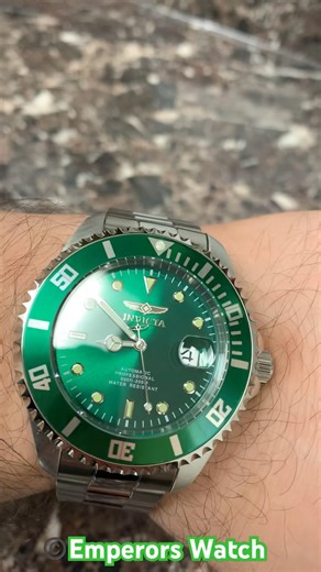 Invicta Hulk 47mm Pro Diver Automatic Green Dial Men's Watch, No. 35719