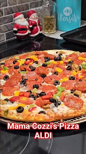 Frozen Mama Cozzi's Supreme Pizza From ALDI