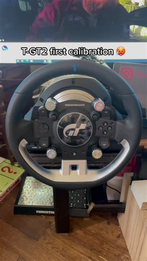 T-GT2 Steering Wheel Calibration for Sim Racing