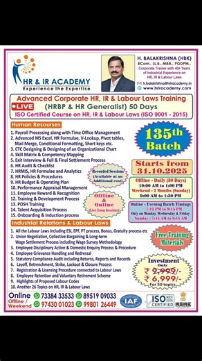 ✅ 135th BATCH - RESERVE YOUR SLOT FOR OUR LIVE / ONLINE ADVANCED...