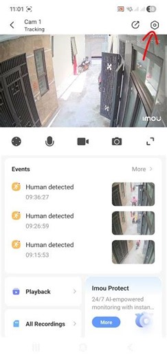 How to delete video in Imou camera #shorts #viral #imou