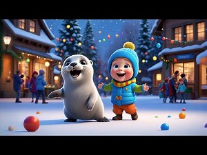 Seal Play With Baby 🦭👶 | Fun Ocean Adventure for Kids | Baby Learning Video