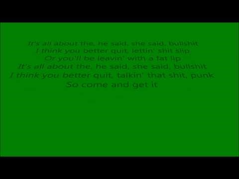 Break Stuff by Limp Bizkit Lyrics (Explicit)