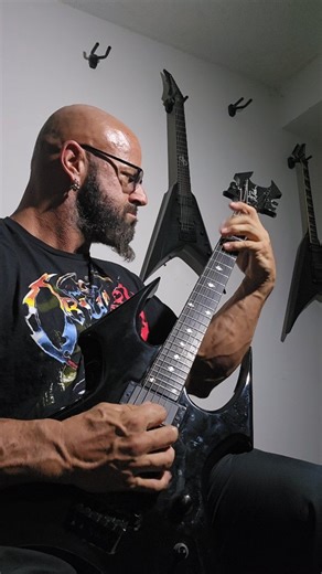 Kevin Frasard on Instagram: "Been listening to the first few Deeds of Flesh albums a lot over the past week and it brought these riff ideas out. The early Deeds albums are just in a league of their own, so damn awesome! I will always regret not picking up the Inbreeding the Anthropophagi album back when it first came out. I ordered it from the record store and just kept blowing my allowance money on beef jerky lol. I ran out of time and the store shipped it back. Then years later when I was prop