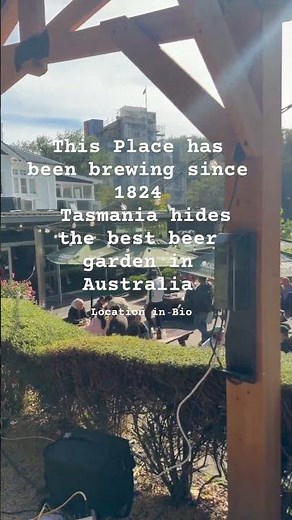 Australia’s Oldest Brewery 🍺 Cascade, Hobart Beer With a Mountain! #viral #reels