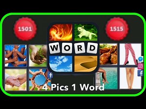 4 Pics 1 Word Levels 1501-1515
