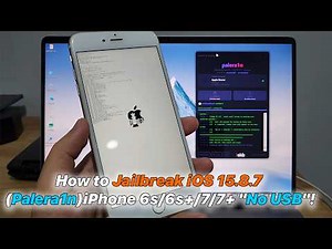 Jailbreak iOS 15.8.7 (Palera1n) iPhone 6s/6s+/7/7+ "No USB"!