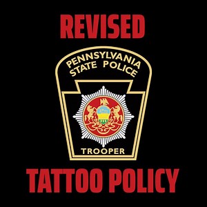 In case you missed it…The State Police changed its tattoo policy earlier this year. The current application period closes Sept. 9, 2020. Apply now at patrooper.com | PA State Police
