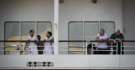 More than 40,000 cruise ship workers still stranded at sea