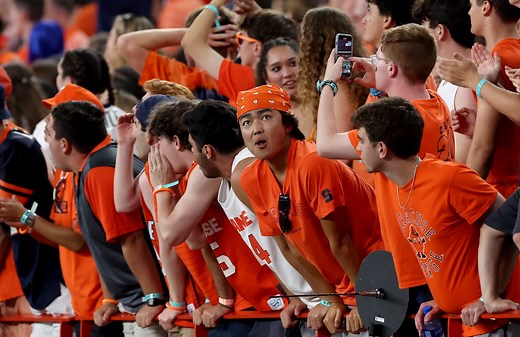 How much will JMA Wireless Dome capacity drop with new seating? Syracuse targeting April for beginning of install