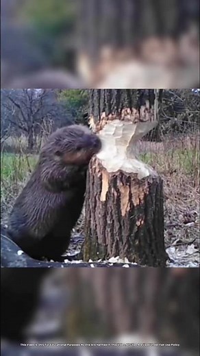 Why Does Beaver 🦫 Cut Trees?