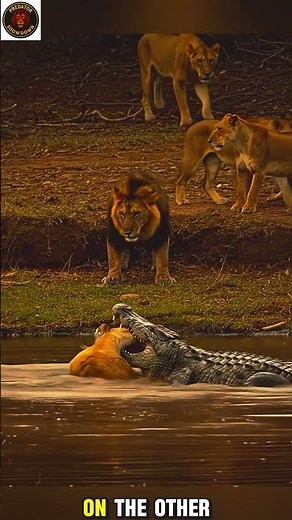 Lion vs Crocodile | Clash of Two Kings | Deadliest Face-Off Ever | Lion vs Crocodile