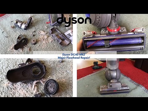 Dyson DC40 Mk2 - Stripped out inner belt repair! (new one on me!)