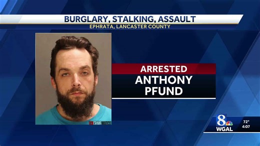 Man arrested on burglary, stalking and assault charges in Lancaster County