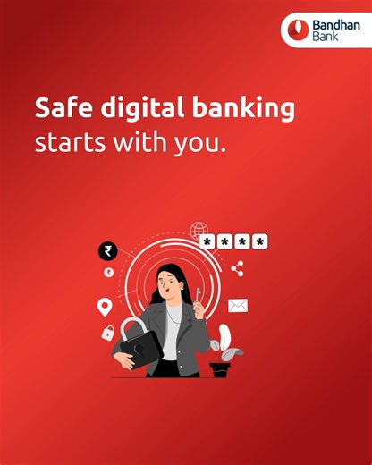 11K views · 168 reactions | Safe banking isn’t optional, it’s essential. In a world of fraudulent SMS and fake calls, staying alert is your best defence. Learn more: https://rbikehtahai.rbi.org.in/digital-banking-cyber-security.html Report cyber fraud at https://cybercrime.gov.in/ or call 1930 Spotted something suspicious? Report it at https://sancharsaathi.gov.in/ #SafeDigitalBanking #SafeBanking #BandhanBank | Bandhan Bank | Facebook