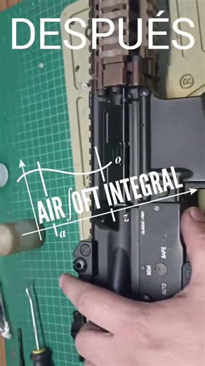 Antes VS después de cambio de motor en Classic Army AEG