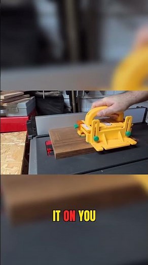Why I LOVE my SawStop table saw! Safety first