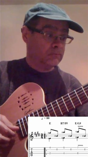 Como tocar Lágrima de Francisco Tarrega (Godin Grand Concert)