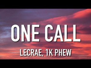 One Call by Lecrae