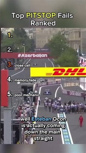 F1 Pit Stop FAILS Ranked 😱 From Bad to Worst