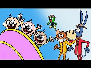 Funny Cartoon Animation For Kids | Naughty Crazy Babies and Festival | New Full Episode | Cat & Keet