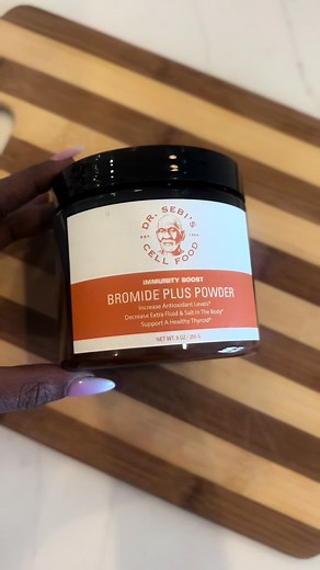 Have you tried the @Dr. Sebi’s Cell Food Bromide Plus Powder? I add it to my smoothie every morning to help boost my immune system. It’s great for mental focus, increase energy and reduces inflammation. #drsebi #drsebicellfood #bromidepluspowder #immuneboost