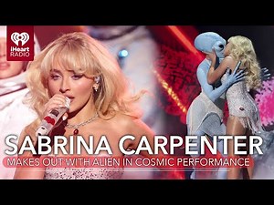 Sabrina Carpenter Makes Out With Alien In Cosmic Performance | Fast Facts