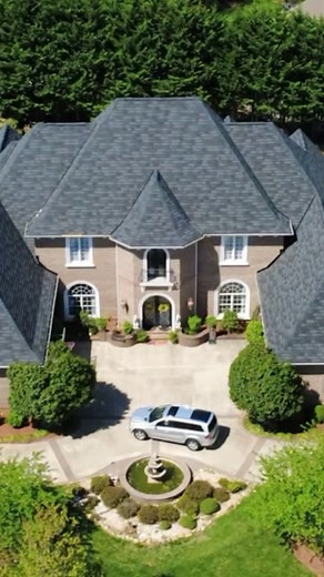 Stunning job by Paramount Roofing Systems LLC on this beautiful home featuring our fan-favorite Camelot II shingles. Share your GAF roofs in the comments below for a chance to be featured next. | GAF - Roofing