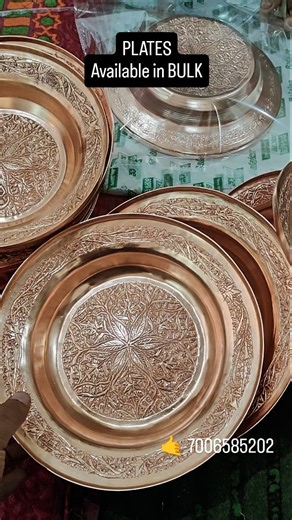 copper house on Instagram: "Freshly packed right from our shop — beautiful copper plates ready to reach your home or store. ✨ We deal in bulk so you get the best quality at honest prices. 🏺📦 #ShopWithTrust #copperplates #copperware #copperlove #homedecorindia #serveware #kitchenstyle #copperdecor #wholesaledeals #kashmir #srinagar #kashmiri #madeinkashmir #kashmirshopping #localshop #supportlocal #kashmirbusiness #beautifulhomes #indianhomes #qualityyoutrust #packingday #bestquality #affordabl