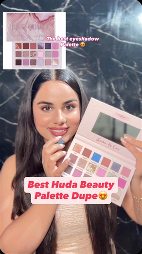 Prerna on Instagram: "Found a budget-friendly gem and had to share! 😍This Insight palette is basically the Huda Rose Quartz dupe we all needed. 18 shades, perfect mix of mattes and shimmers, and the pigmentation is insane for the price! I created this soft glam look that’s perfect for everyday or special occasions. Also, that transparent shade for glossy lids? Genius! If you’re looking for a versatile palette that won’t break the bank, this is it. #eyeshadow #eyemakeup #besteyelook #subtleeyelo