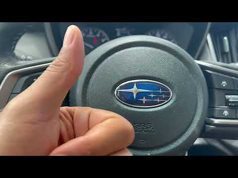 Subaru Outback - How to Open and Close Sunroof