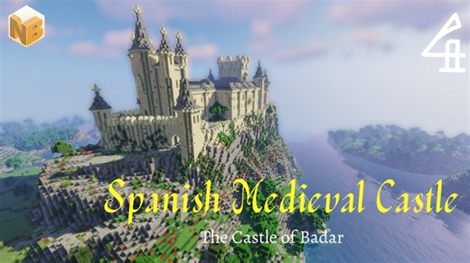 The Spanish Castle of Badar - Part 4 | Medieval World Project [Download] Minecraft Map