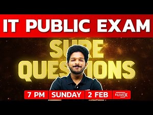 SSLC IT Public Exam Sure Questions | Exam Winner