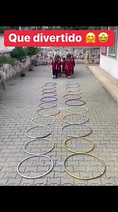 Actividad divertida para niños en la clase de educación física🤗🤩 #educacionfisica #deporte #recreacion #actividas #niños #alumnos #profesores #parati | EF y MÁS