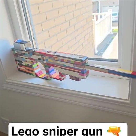 lego sniper working gun 🔫 💪 #lego #memes #funny