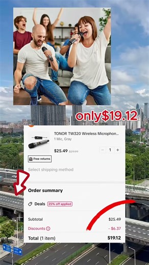 Crystal-Clear Dual Mics, Zero Wires #TonorAudio #WirelessSound