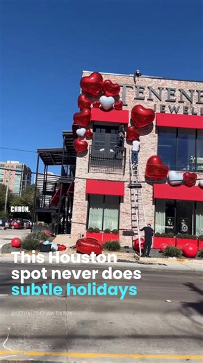 💖 This Houston spot never does subtle holidays Valentine's Day isn't for another three weeks and yet one Houston store is already going all in on decorations and more. 🎥: @lethal2247 via TikTok #Houston #Reels #ValentinesDay #OnlyInHouston #fyp #explore #lol | Chron