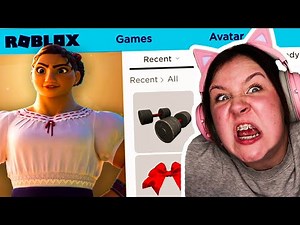 MAKING LUISA FROM ENCANTO A ROBLOX ACCOUNT!!