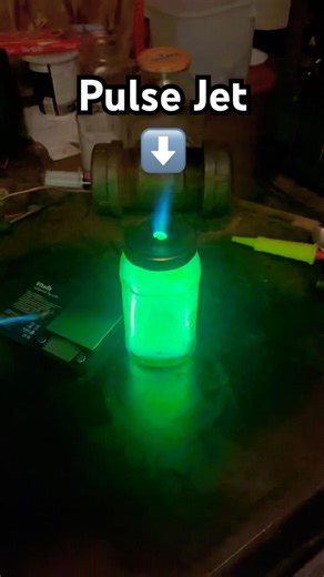 🔥 Lighting Jam Jar Pulse Jet with Giant Fireball! #shorts